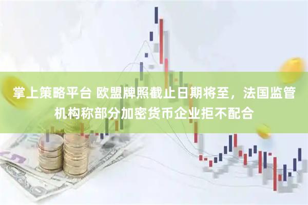 掌上策略平台 欧盟牌照截止日期将至，法国监管机构称部分加密货币企业拒不配合
